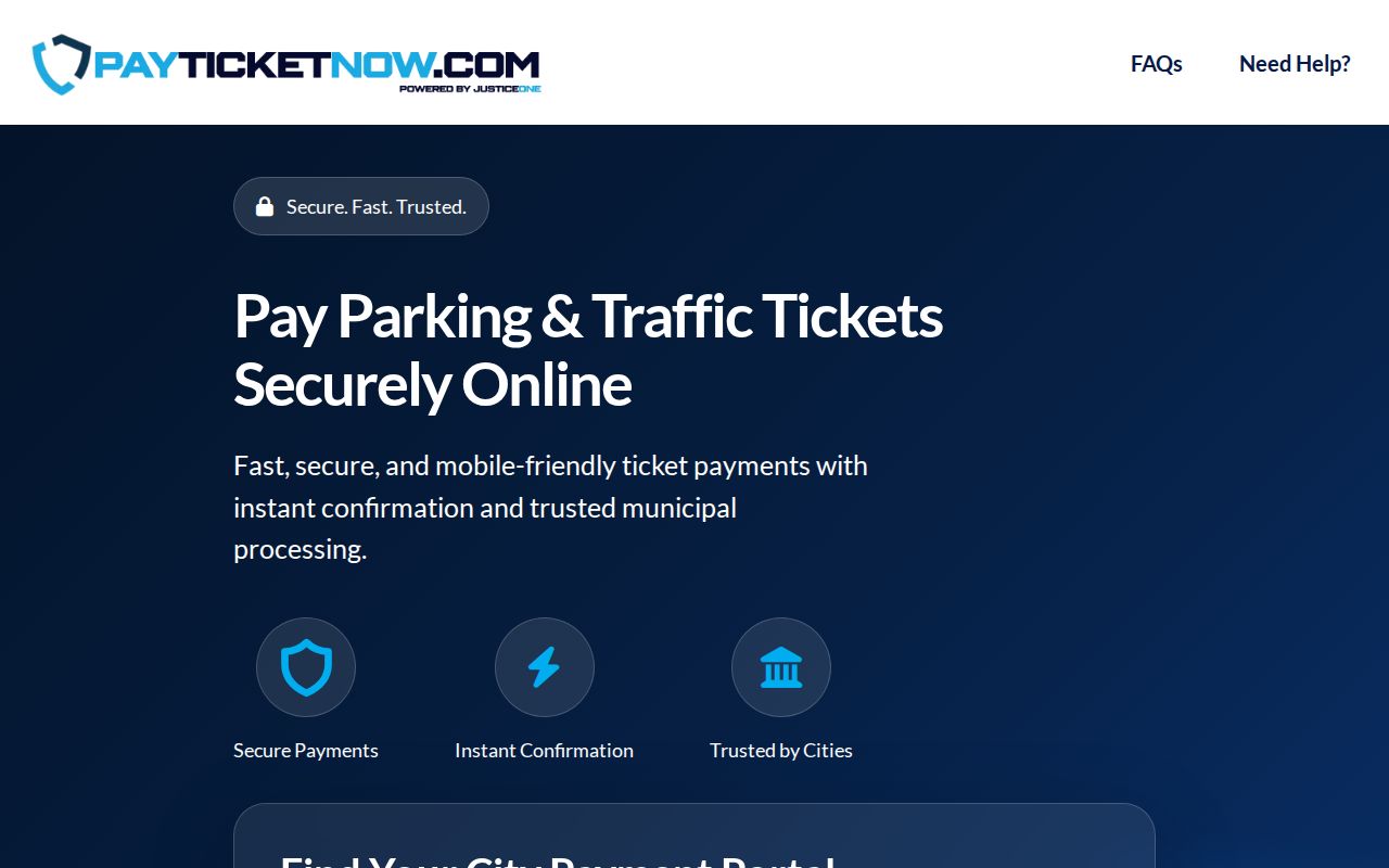 Oak Park JusticeOne citation payment route
