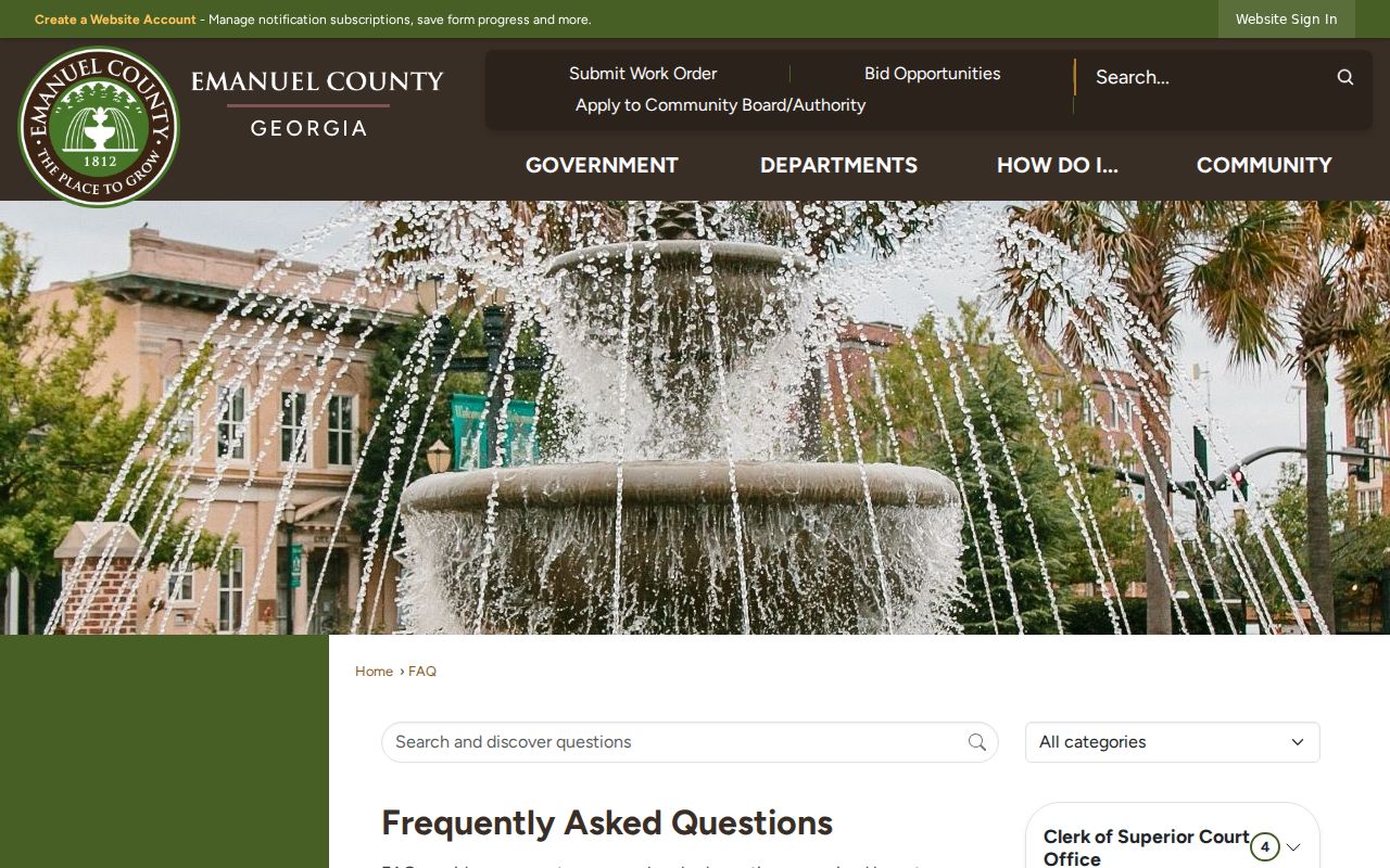 Emanuel County mobile court FAQ for Stillmore case routing