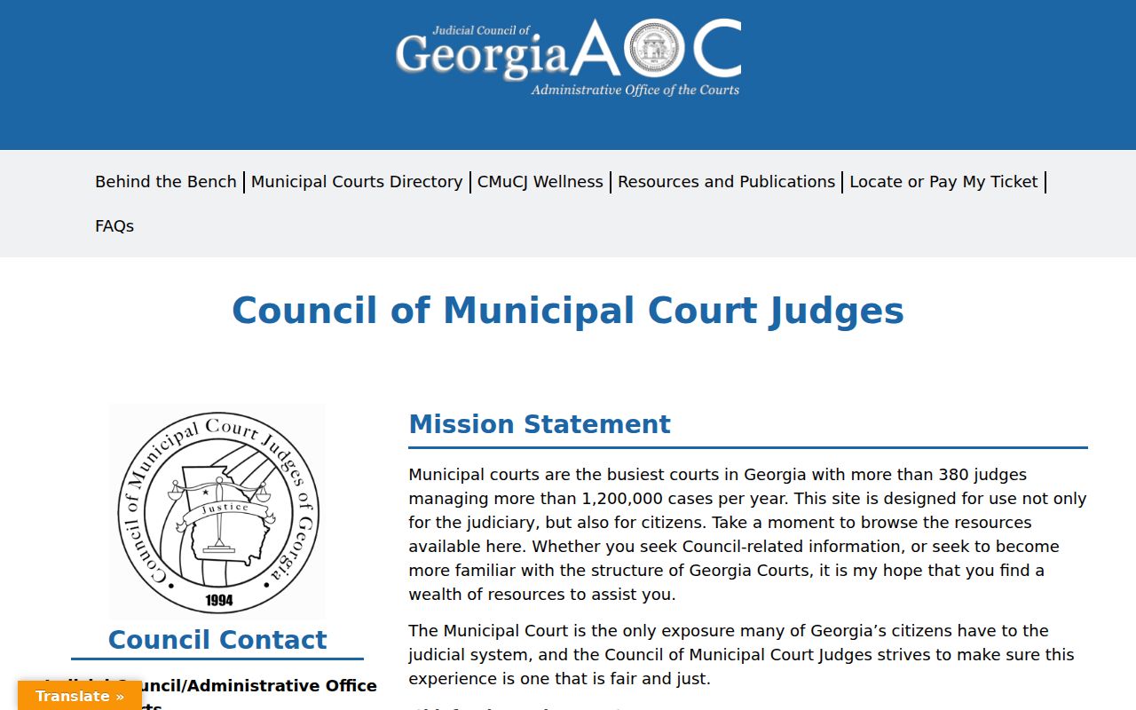 Emanuel County traffic court municipal court overview